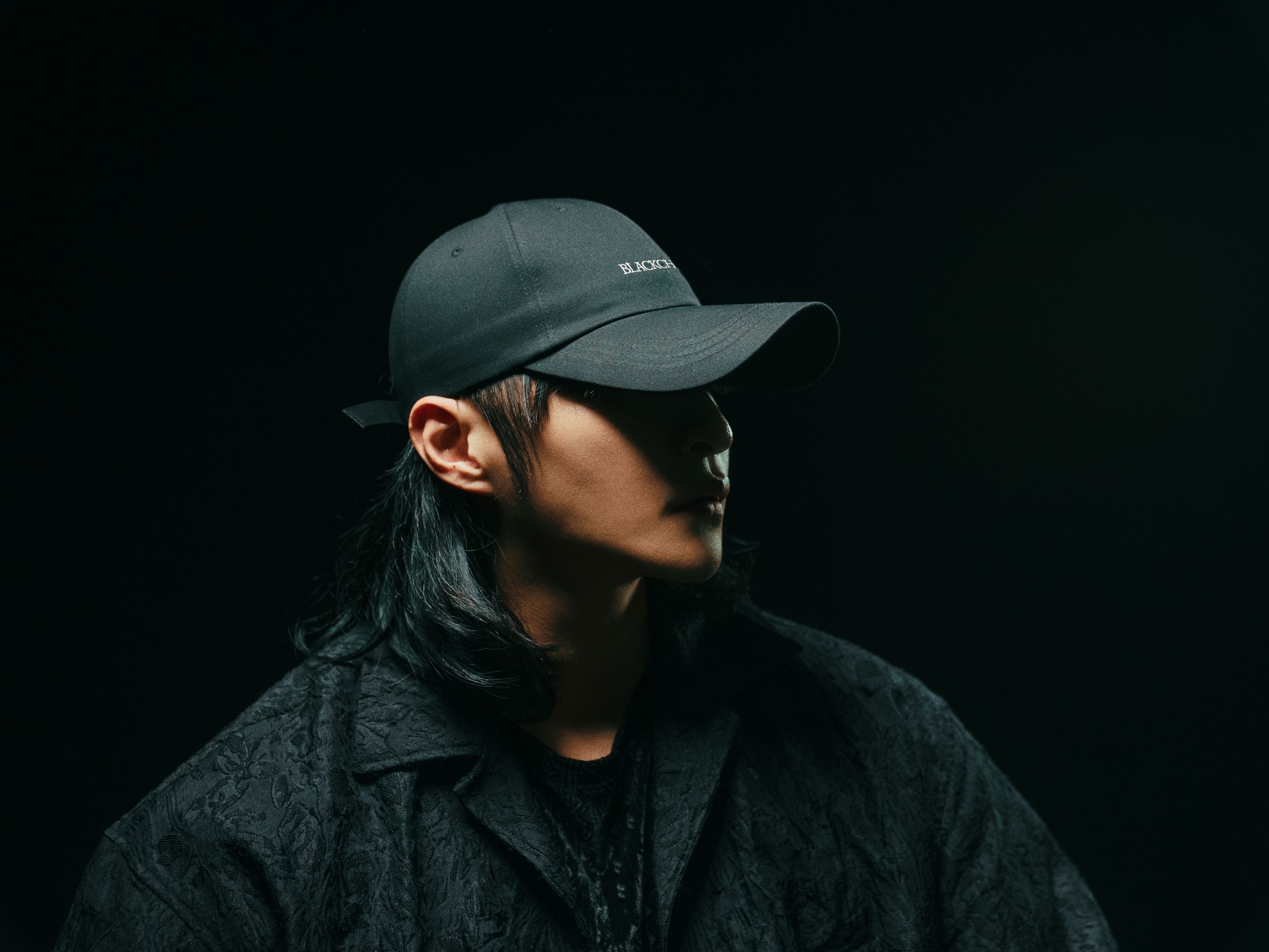 Black Chrome Super Deep Ball Cap